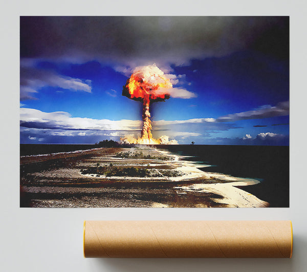 The Atom Bomb Giclee Print