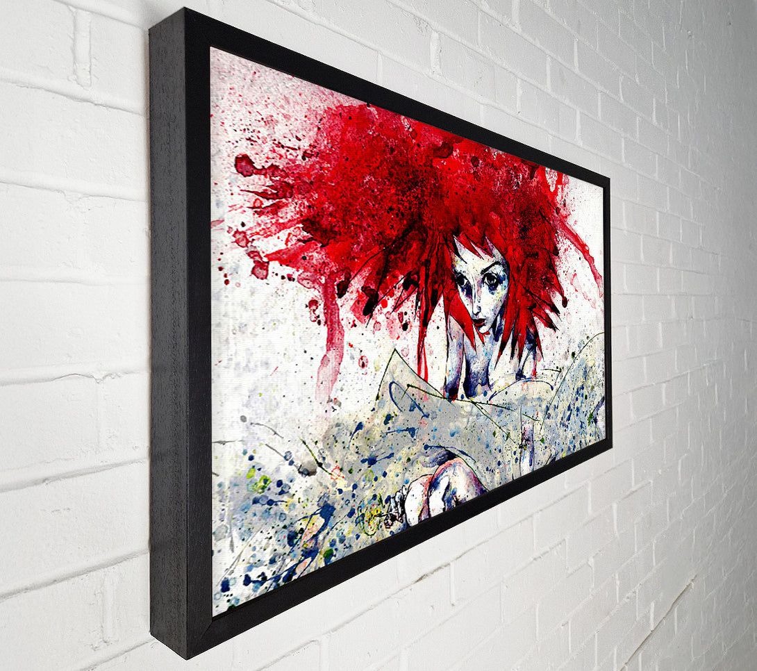  A Canvas Print of Pixie At The Bottom Of The Garden Canvas Art
