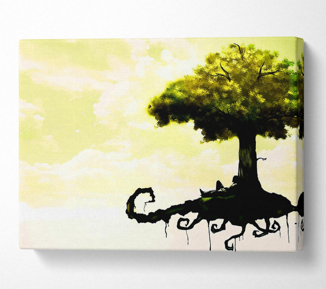  A Canvas Print of Floating Tree Canvas Wall Art