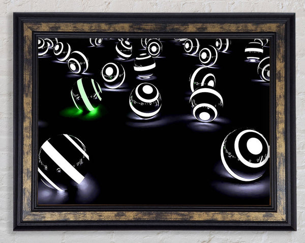 Glow Framed Print
