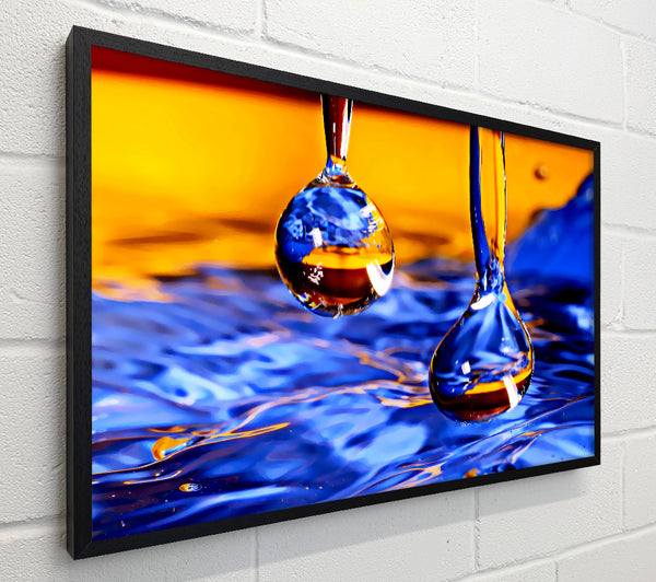 Duo Water Droplet Blue Orange