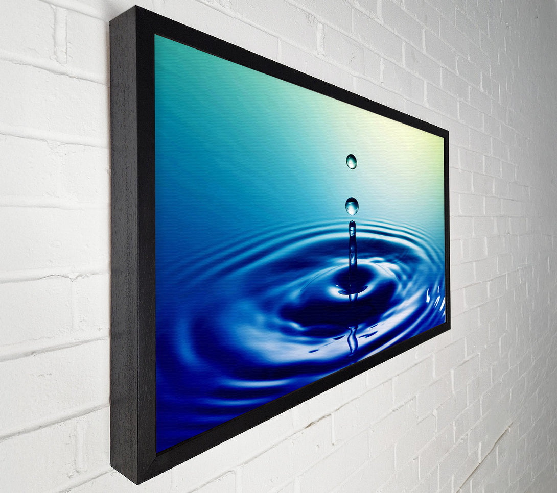  A Canvas Print of Water Droplet Canvas Art