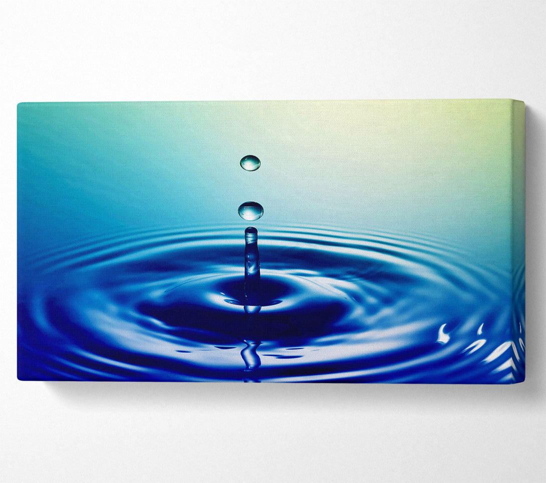  A Canvas Print of Water Droplet Canvas Art