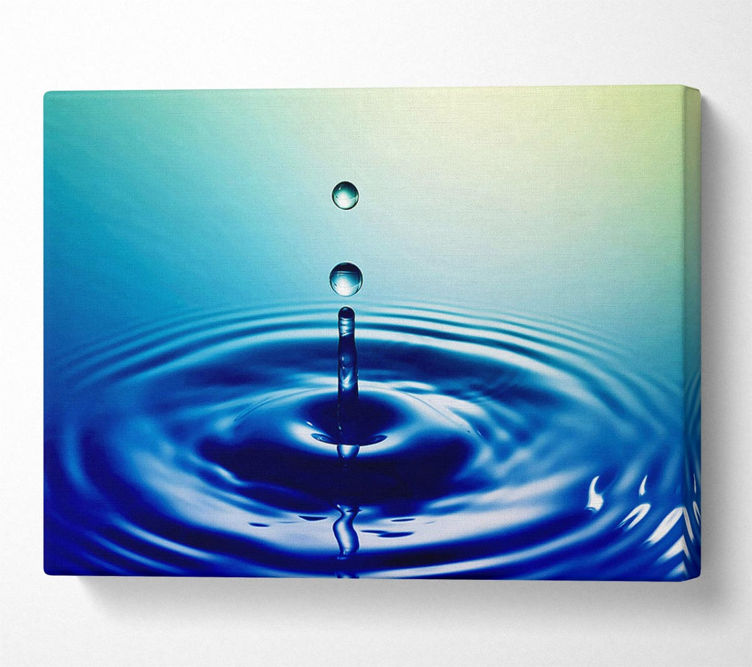  A Canvas Print of Water Droplet Canvas Art