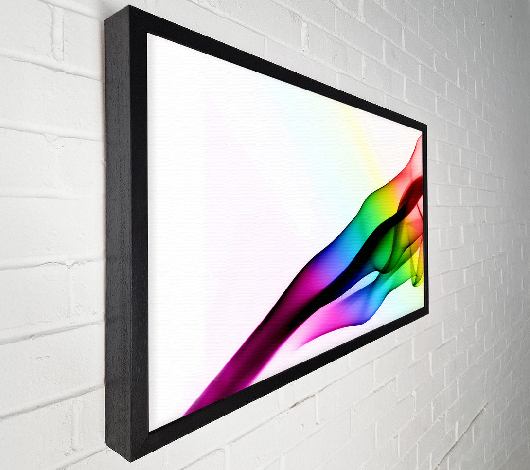  A Canvas Print of Rainbow Ribbons Canvas Art