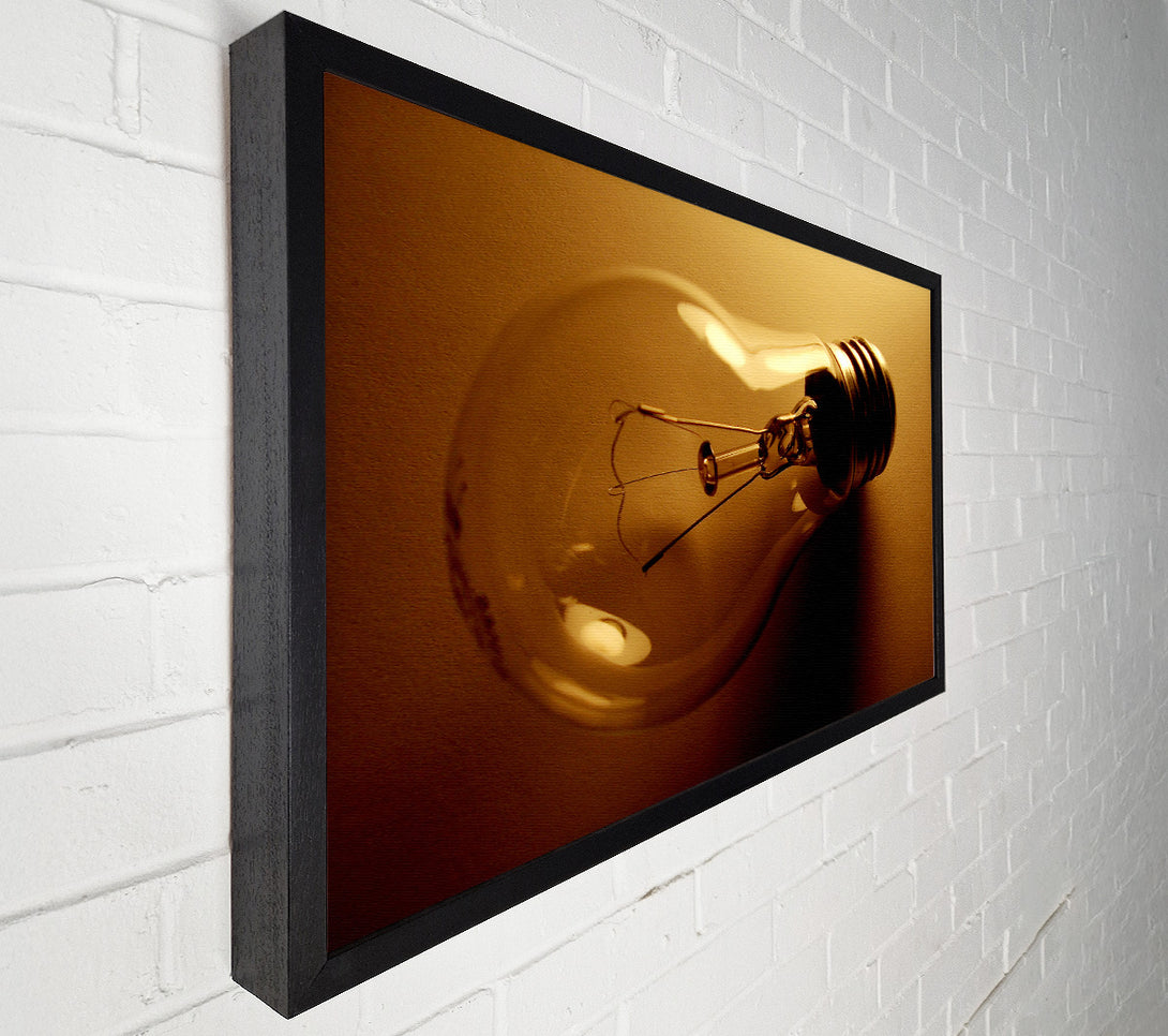  A Canvas Print of The Light Bulb Canvas Print