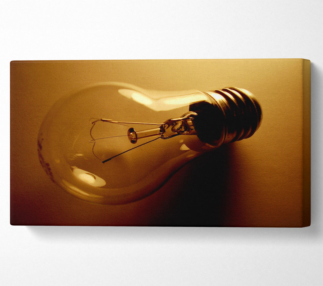  A Canvas Print of The Light Bulb Canvas Print