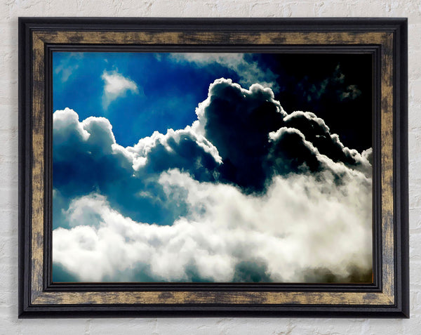 Heavens Doorway Framed Print