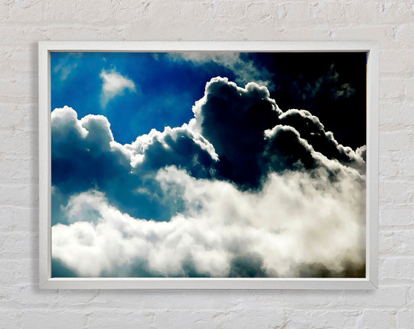 Heavens Doorway Framed Print