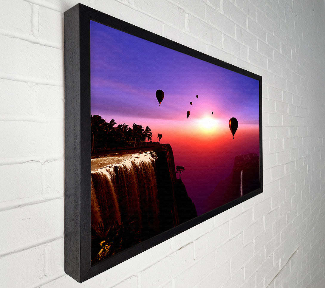  A Canvas Print of Beautiful Mountain View Canvas Wall Art