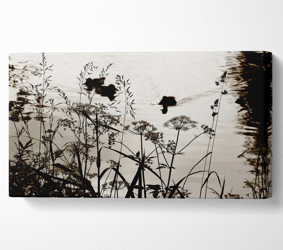  A Canvas Print of Chocolate Lake Canvas Wall Art