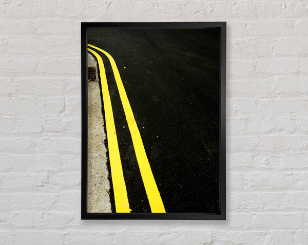 Yellow Twins Framed Print