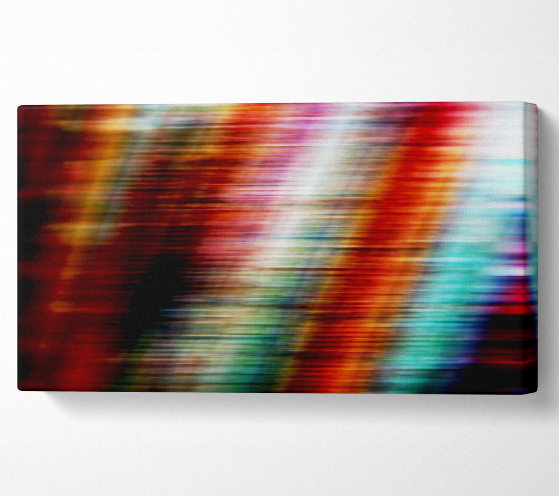  A Canvas Print of Colourful Shades Of Light Canvas Print