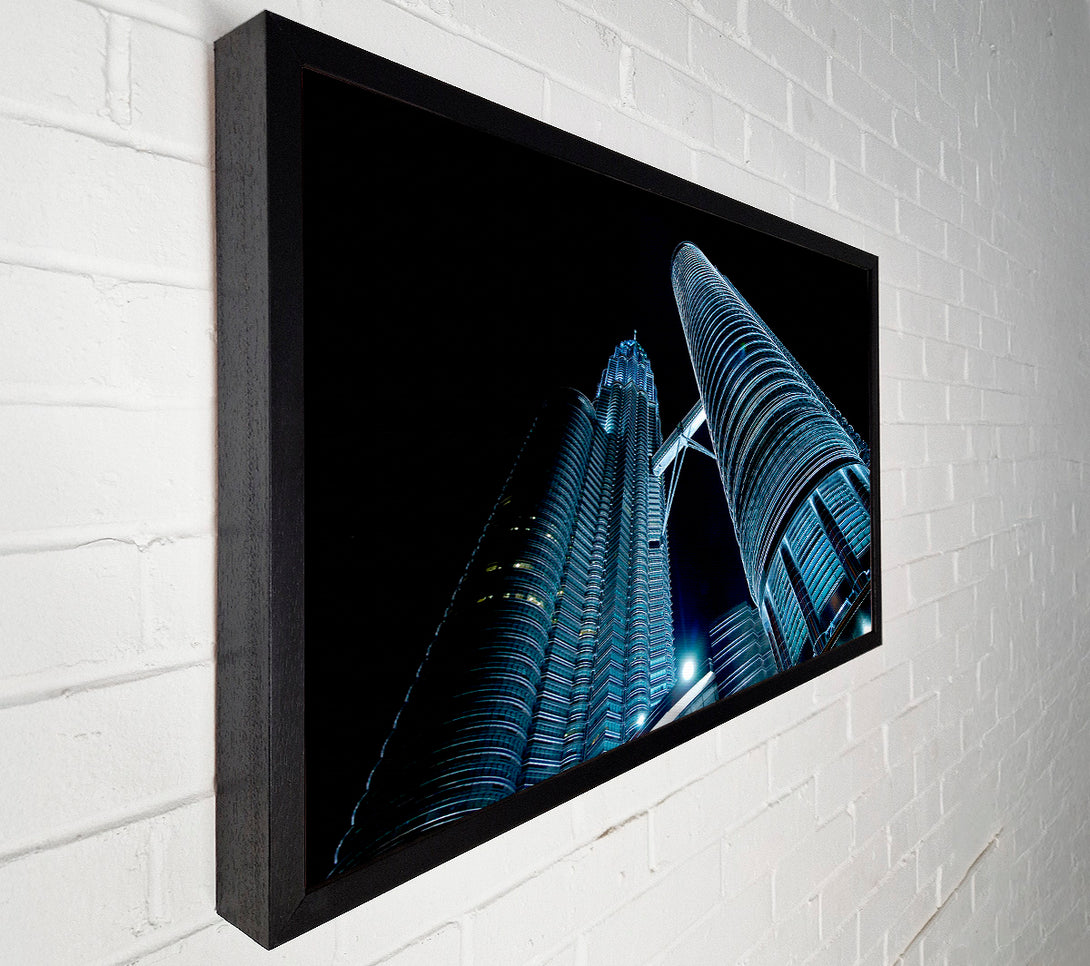  A Canvas Print of Building Towers Canvas Print
