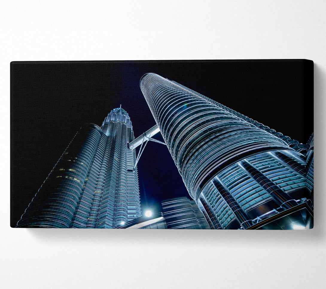  A Canvas Print of Building Towers Canvas Print