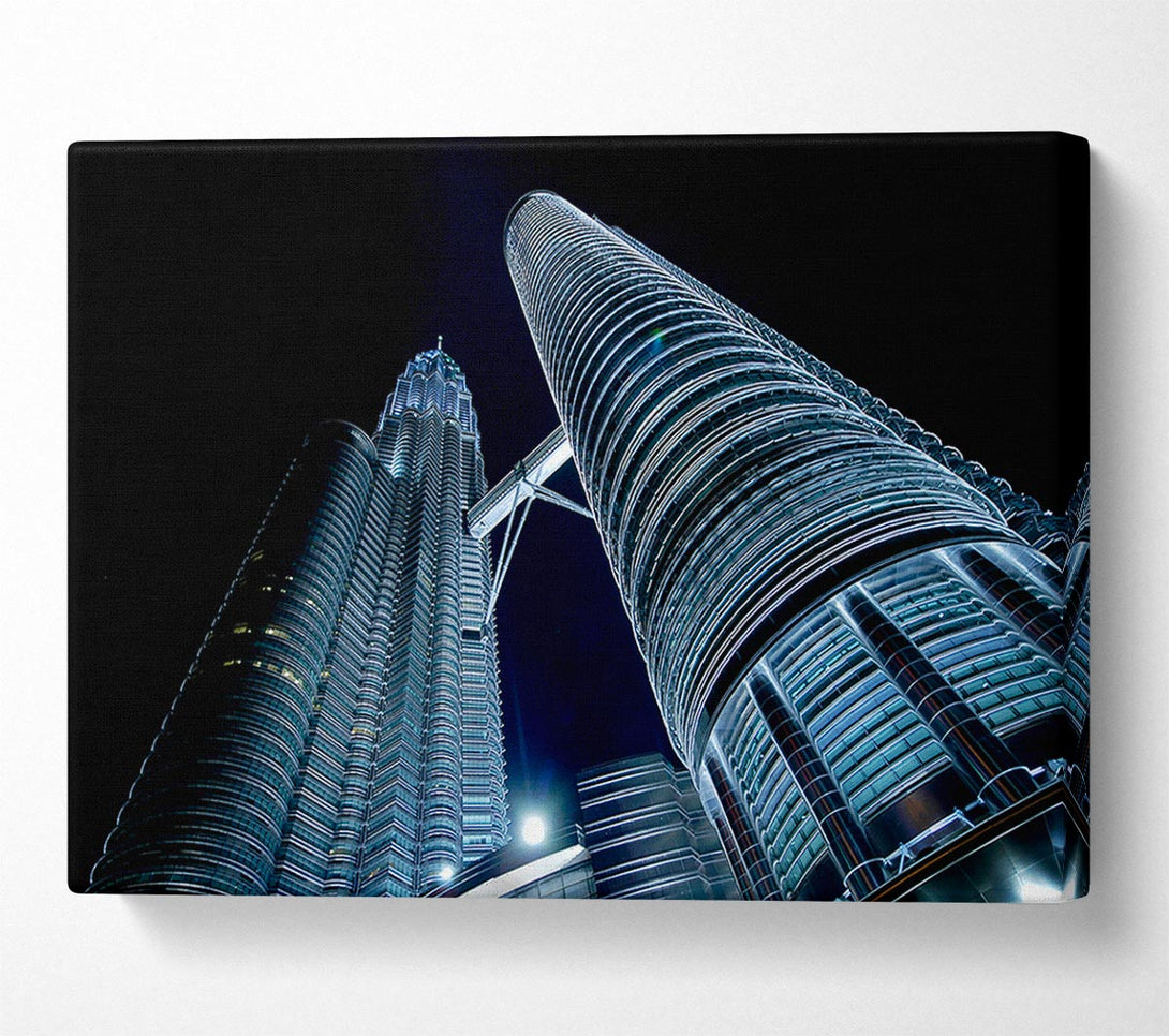  A Canvas Print of Building Towers Canvas Print