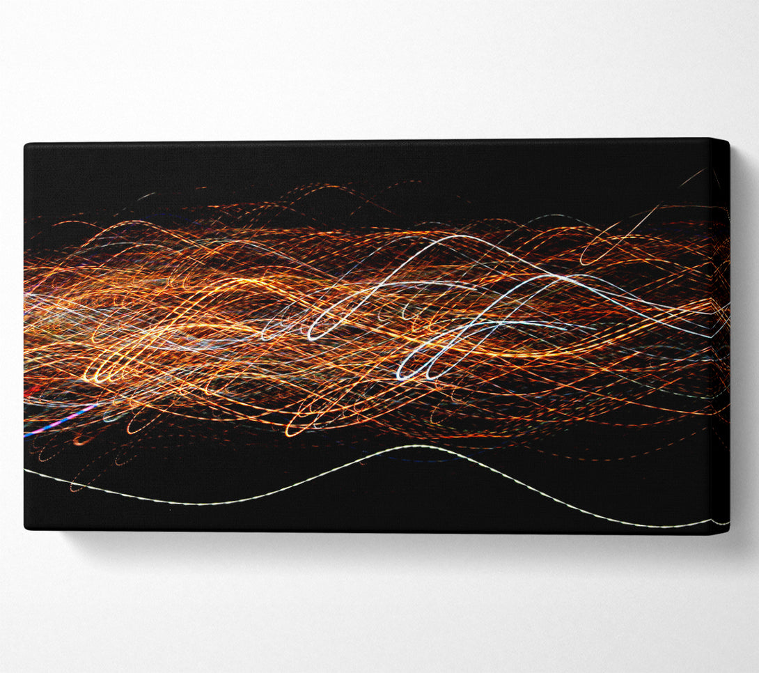  A Canvas Print of Radio Waves Canvas Print