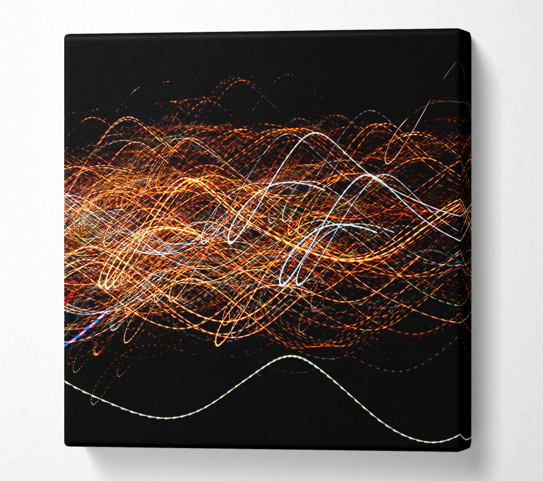  A Canvas Print of Radio Waves Canvas Print
