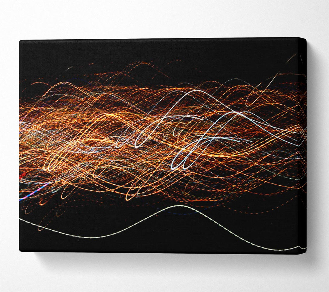  A Canvas Print of Radio Waves Canvas Print