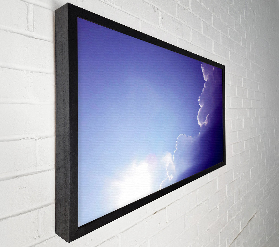  A Canvas Print of Sun Through The Clouds Canvas Art