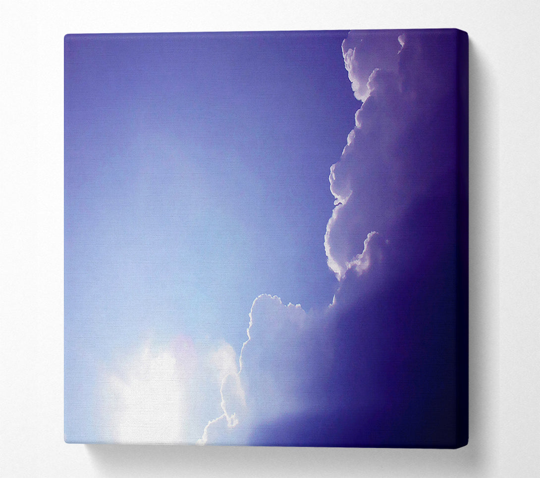  A Canvas Print of Sun Through The Clouds Canvas Art
