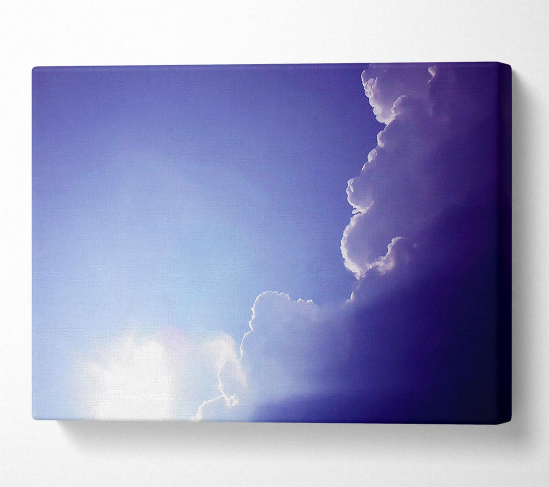  A Canvas Print of Sun Through The Clouds Canvas Art