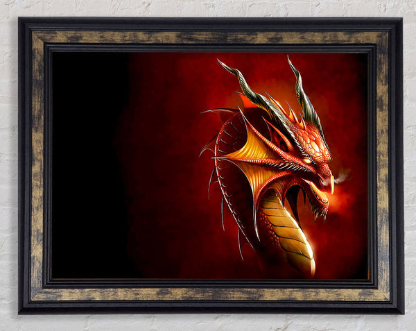 Dragons Breath Framed Print