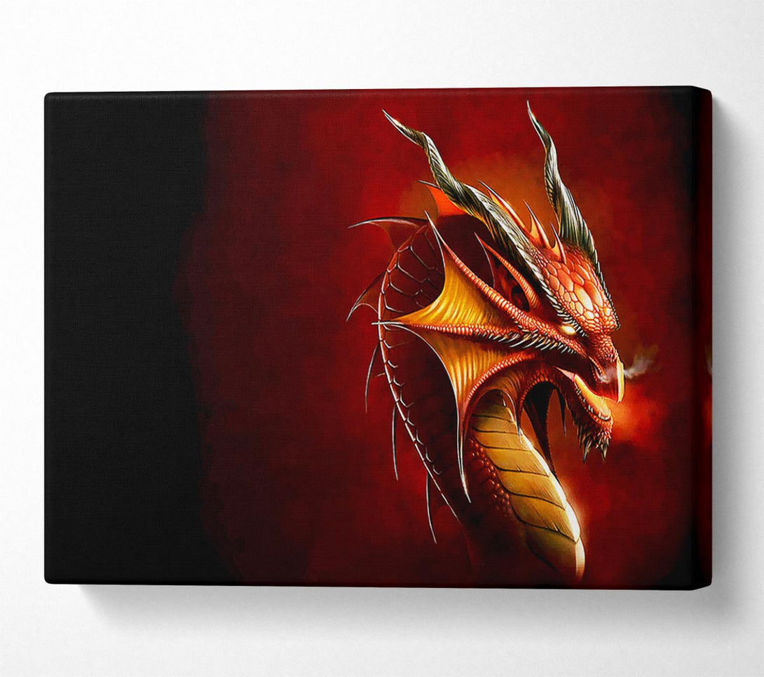  A Canvas Print of Dragons Breath Canvas Art