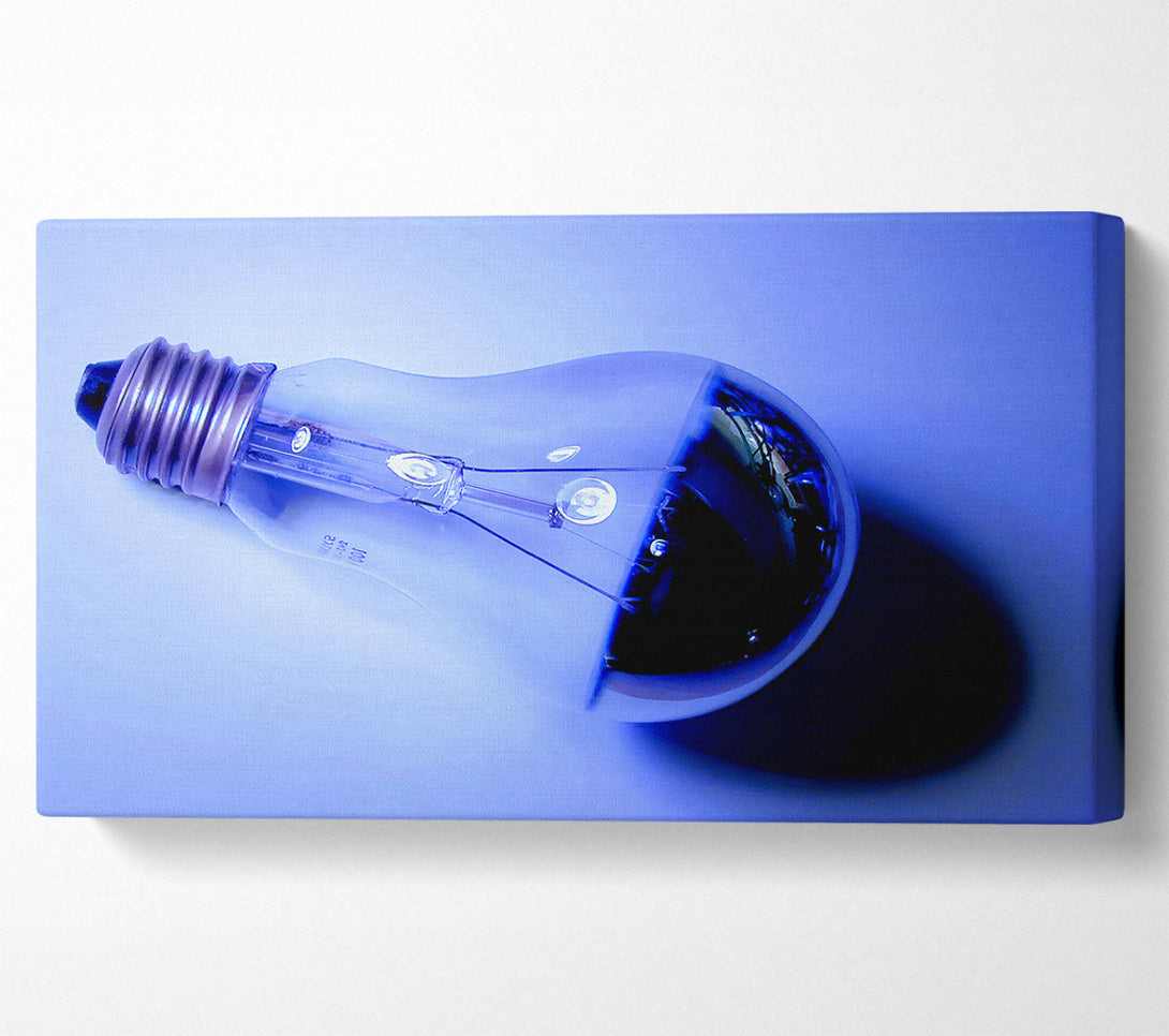  A Canvas Print of Lightbulb Blues Canvas Print