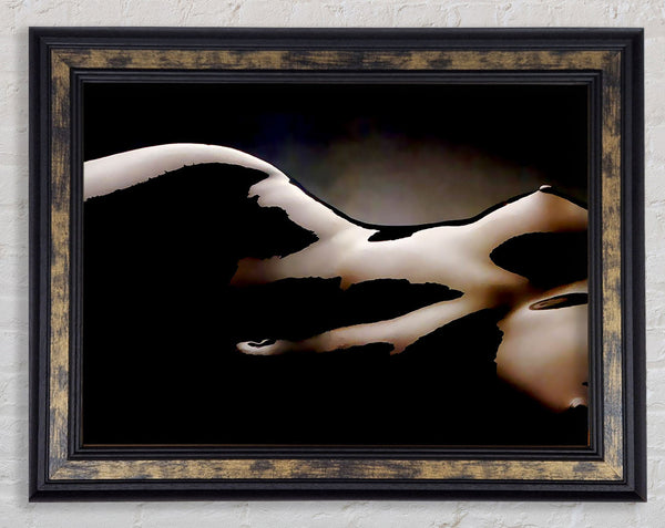 Chocolate Body Framed Print
