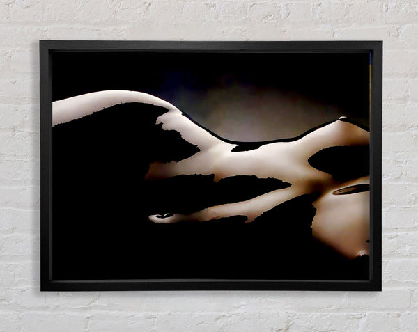 Chocolate Body Framed Print