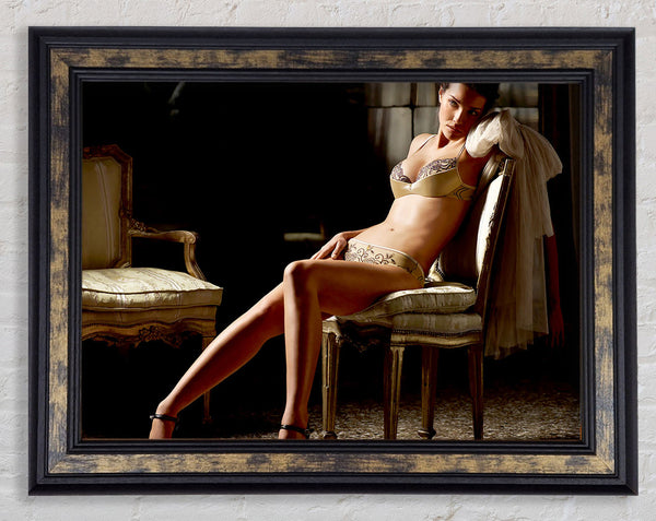 Elegant Beauty Framed Print