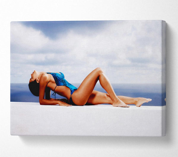 A Canvas Print of Beach Body Perfect Canvas Wall Art