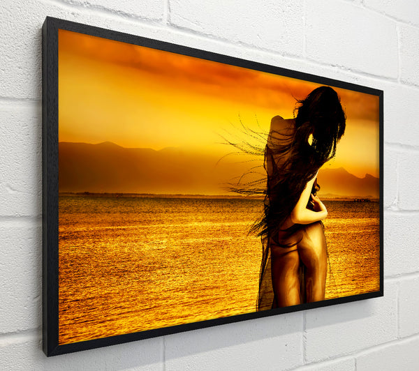Goddess Of The Ocean Orange