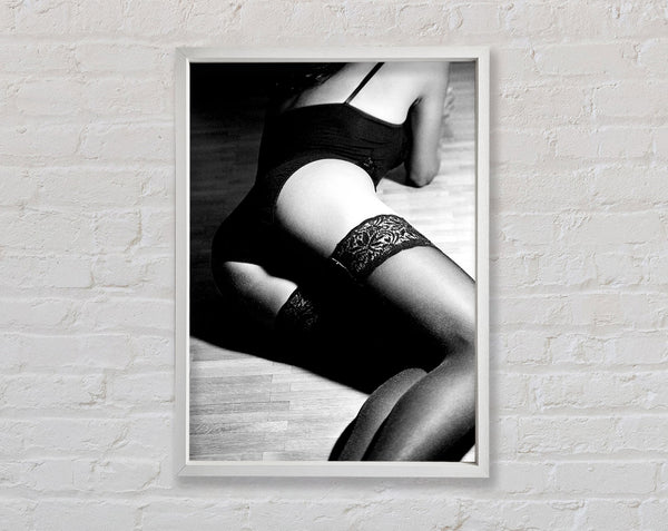 Exotic Female Body Framed Print