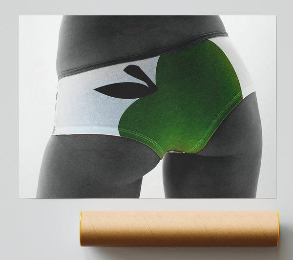 Sexy Apple Knickers B N W Poster