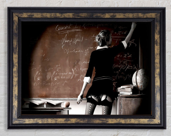 The Perfect Teacher Framed Print