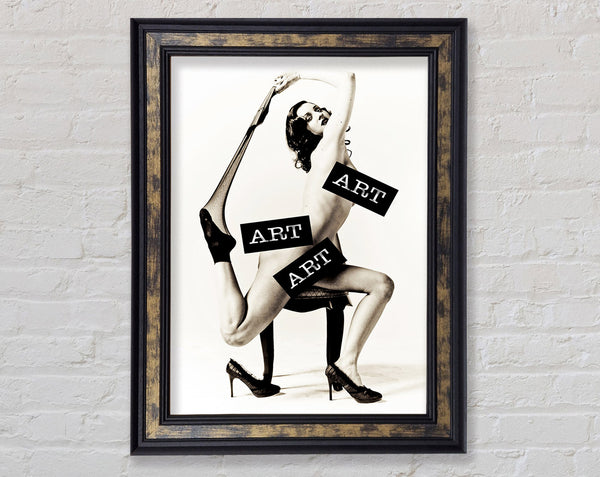 Female Art Framed Print