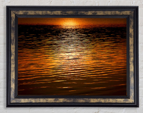 The Oceans Light Framed Print
