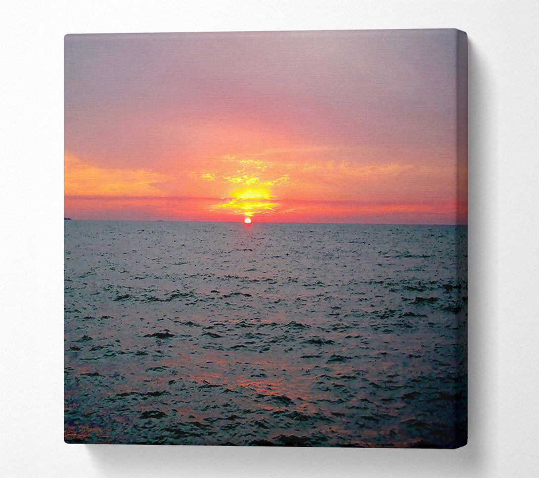  A Canvas Print of Sunset Florida Canvas Print
