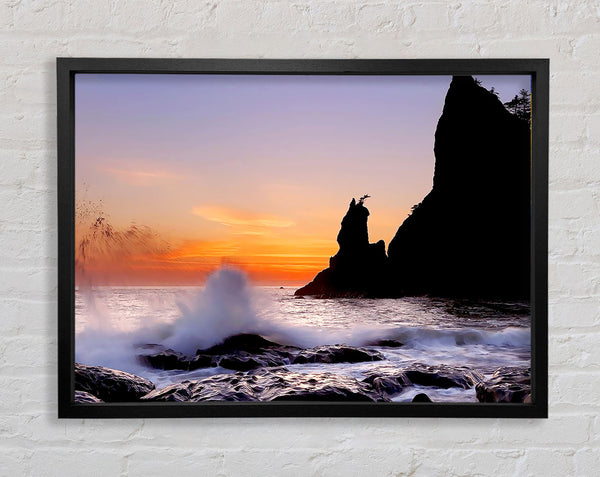 Ocean Spray Delight Framed Print