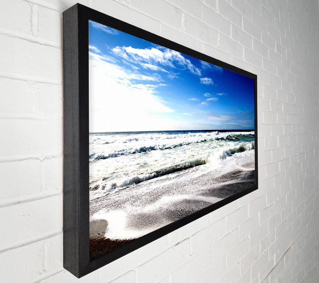  A Canvas Print of Cool Beach Canvas Print