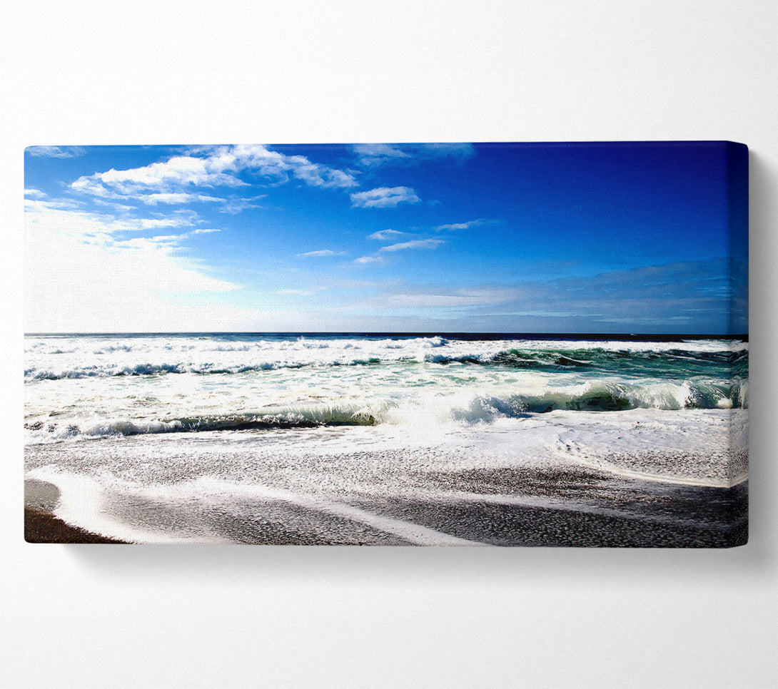  A Canvas Print of Cool Beach Canvas Print