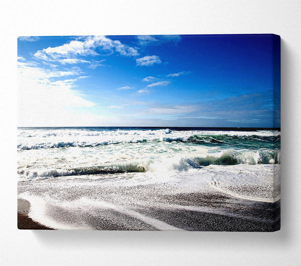  A Canvas Print of Cool Beach Canvas Print