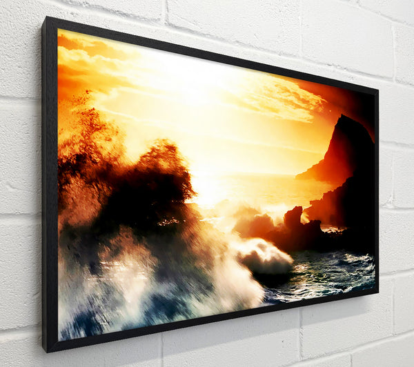 Clash Of The Sunset Waves