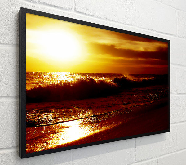 Caramel Ocean Shoreline