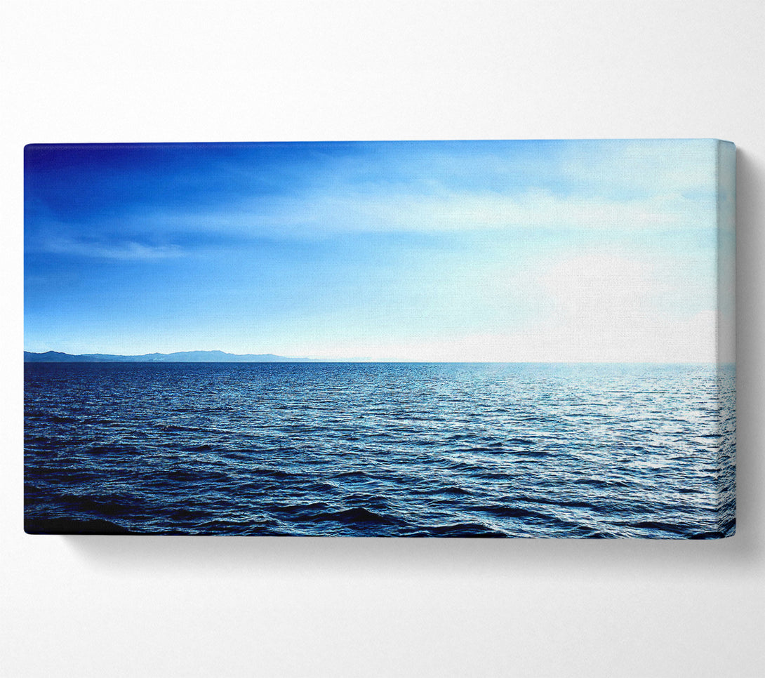  A Canvas Print of Blue Sea Canvas Wall Art