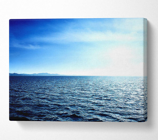  A Canvas Print of Blue Sea Canvas Wall Art