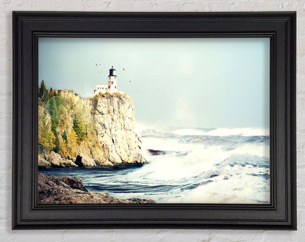 Beautiful Lighthouse Framed Print