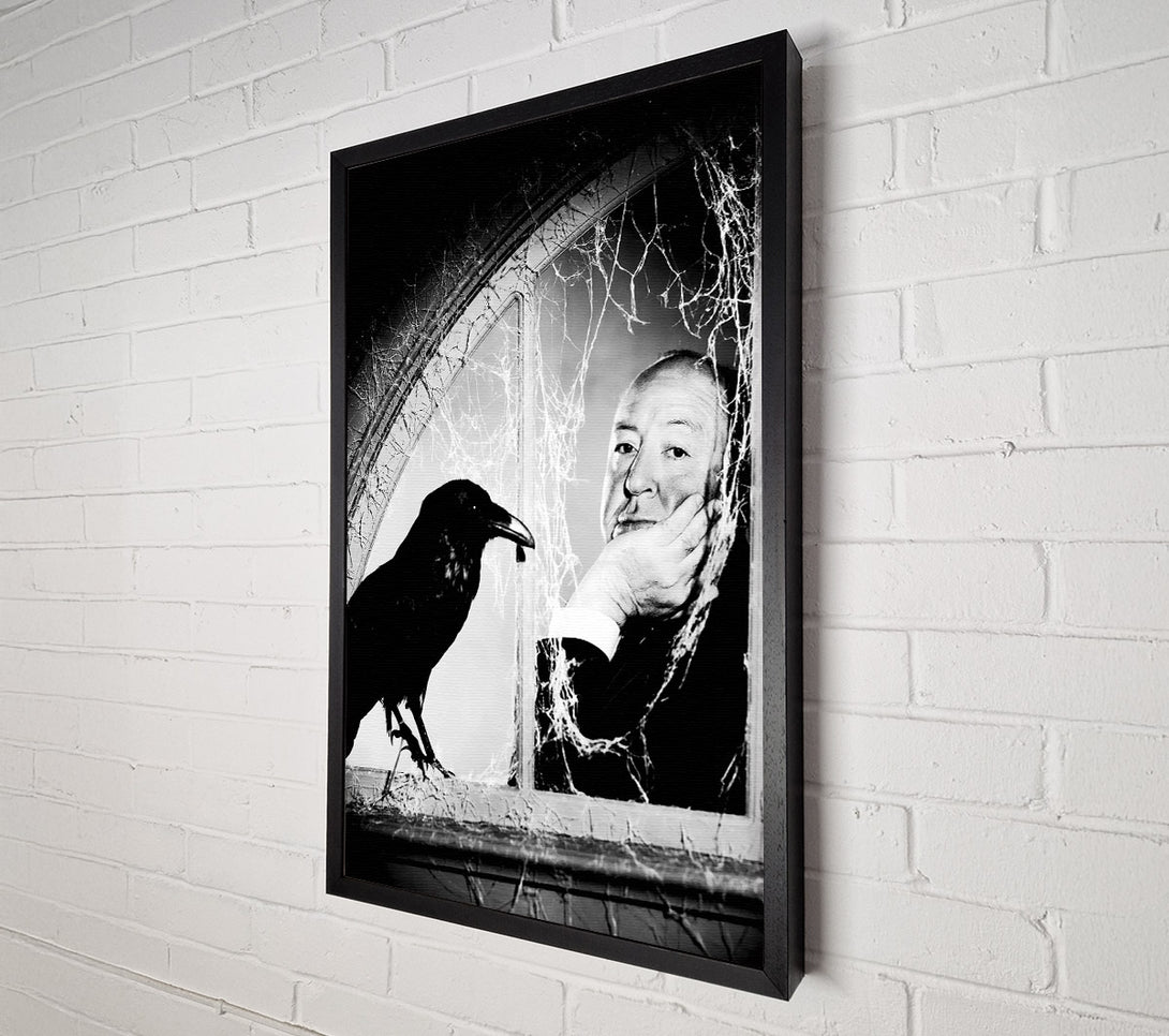  A Canvas Print of Alfred Hitchcock The Birds Canvas Print